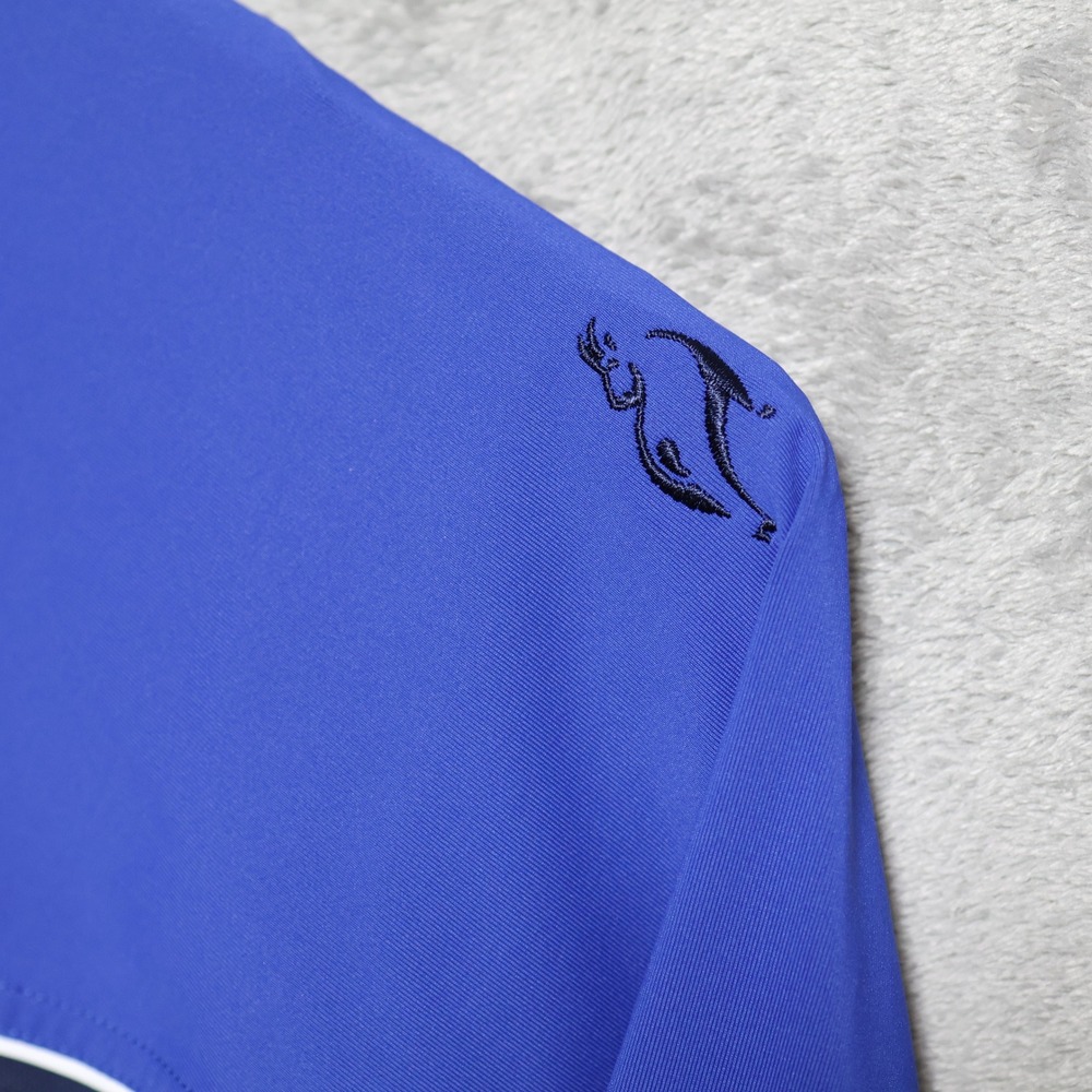 Peter Millar Pullover Womens Medium Blue 1/4 Zip Long Sleeve UPF 50 Active Golf - Picture 3 of 9